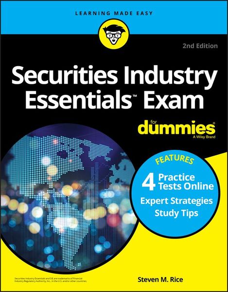 Produktbild: Securities Industry Essentials Exam For Dummies with Online Practice Tests
