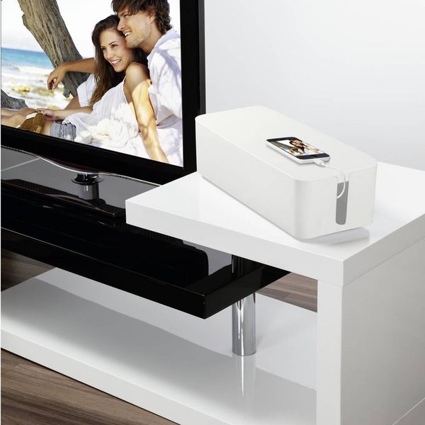 Produktbild: HAMA Kabelbox, weiss