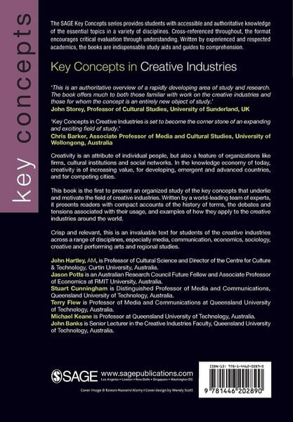 Produktbild: Key Concepts in Creative Industries
