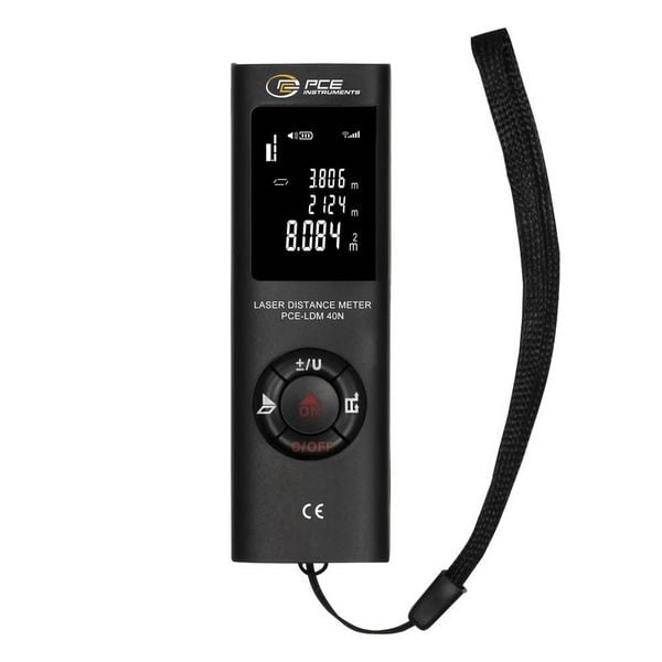 Produktbild: PCE Instruments PCE-LDM 40N Laser-Entfernungsmesser Li-Ionen Akku 40m