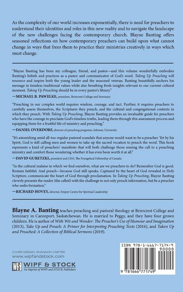 Produktbild: Taking Up Preaching