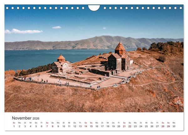 Produktbild: Armenien - Wo die Geschichte ihre Stimme erhebt (Wandkalender 2026 DIN A4 quer), CALVENDO Monatskalender