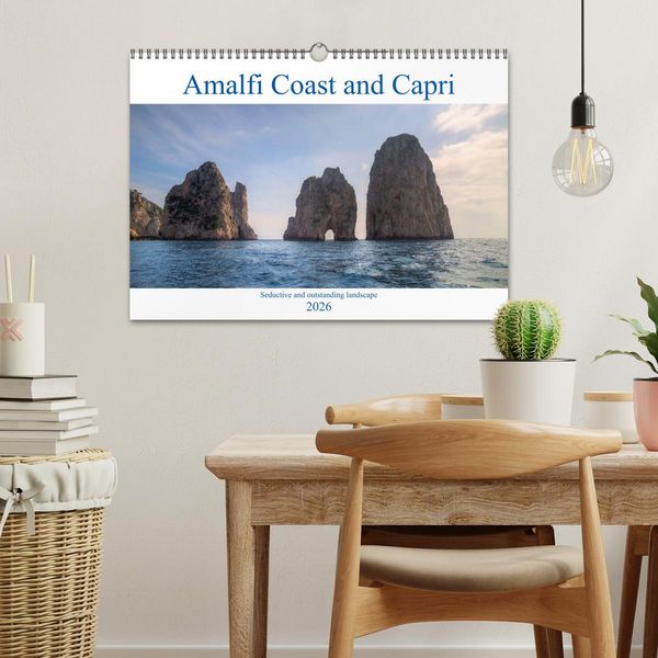 Produktbild: Amalfi Coast and Capri (Wall Calendar 2026 DIN A3 landscape), CALVENDO 12 Month Wall Calendar