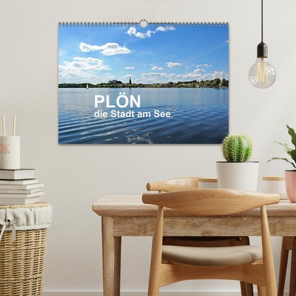 Produktbild: Pl&ouml;n - die Stadt am See (Wandkalender 2026 DIN A3 quer), CALVENDO Monatskalender