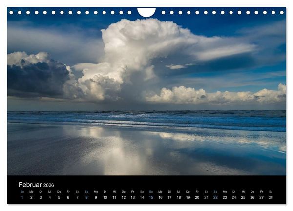 Produktbild: Wolken &uuml;ber D&auml;nemark (Wandkalender 2026 DIN A4 quer), CALVENDO Monatskalender