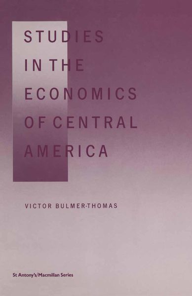 Produktbild: Studies in the Economics of Central America