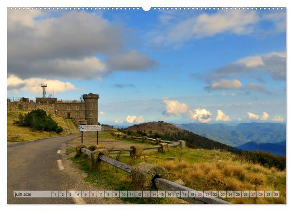 Produktbild: Les C&eacute;vennes typiques (Calendrier mural 2026 DIN A2 vertical) calendrier de bureau