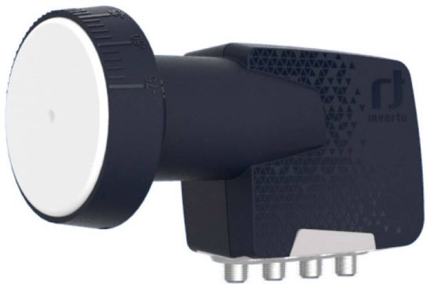 Inverto PREMIUM Quattro-LNB Teilnehmer-Anzahl: 4 Feedaufnahme: 40mm Schwarz, Weiß