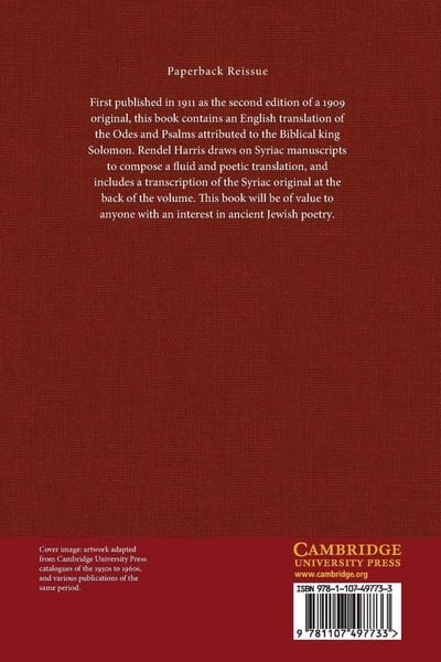 Produktbild: The Odes and Psalms of Solomon