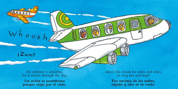 Produktbild: Amazing Machines Amazing Airplanes / Aviones Asombrosos