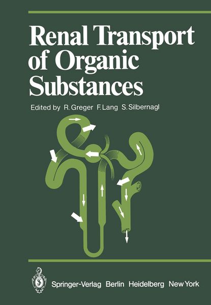 Produktbild: Renal Transport of Organic Substances