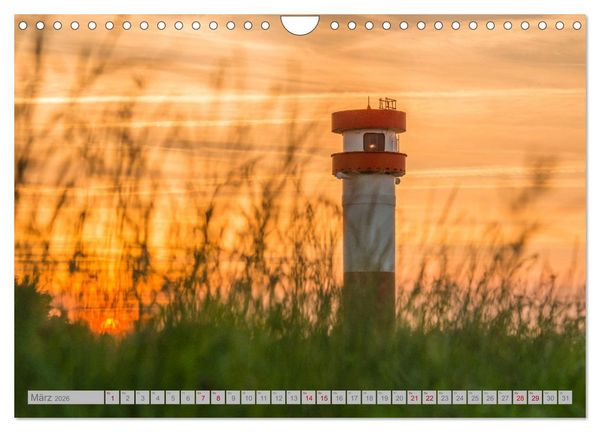 Produktbild: Leuchtt&uuml;rme - W&auml;chter der K&uuml;sten (Wandkalender 2026 DIN A4 quer), CALVENDO Monatskalender