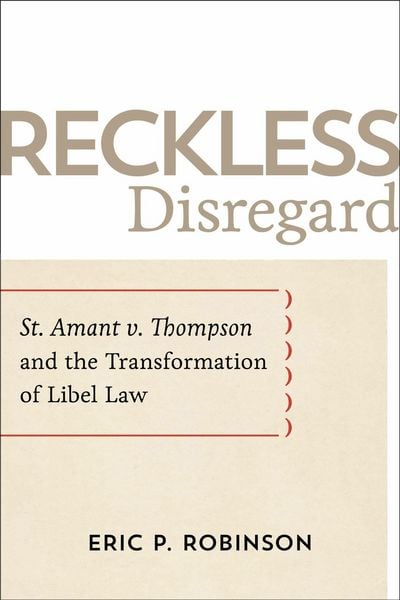 Produktbild: Reckless Disregard