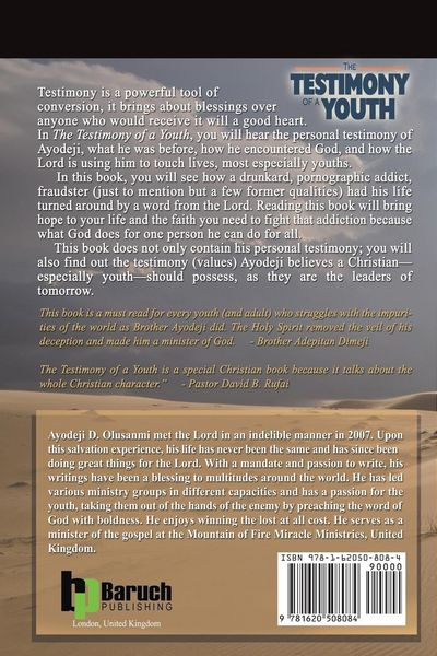 Produktbild: The Testimony of a Youth