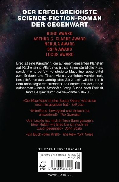 Produktbild: Die Maschinen / Radchaai Imperium Bd. 1