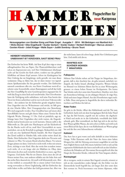 Produktbild: Hammer + Veilchen Nr. 1