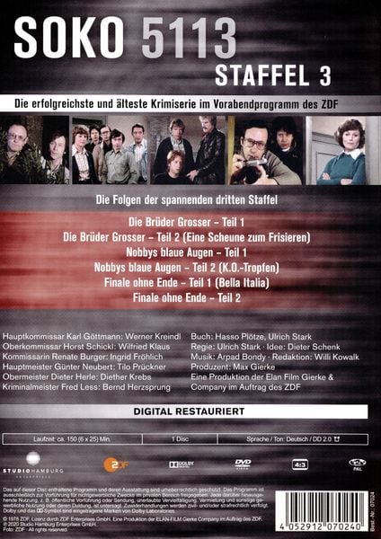 Produktbild: SOKO 5113 - Staffel 3