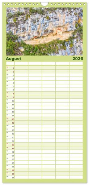 Produktbild: Familienplaner 2026 - Peru - Magie der Anden mit 5 Spalten (Wandkalender, 21 x 45 cm) CALVENDO