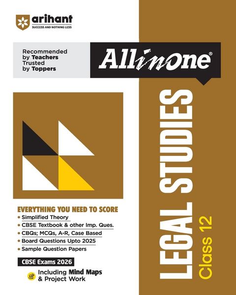 Produktbild: AIO CBSE Legal Studies 12th
