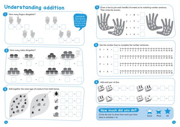 Produktbild: Addition and Subtraction Workbook Ages 5-7