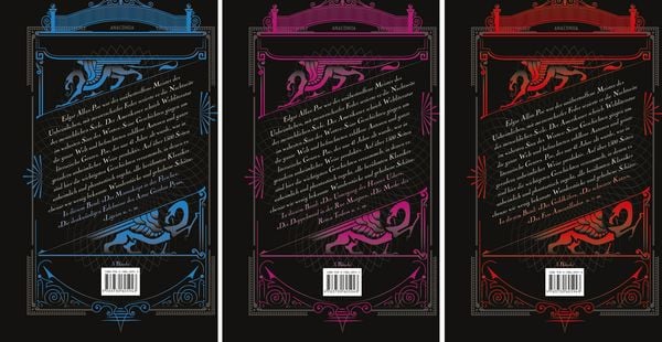 Produktbild: Edgar Allan Poe, Unheimliche und phantastische Geschichten (3 B&auml;nde)