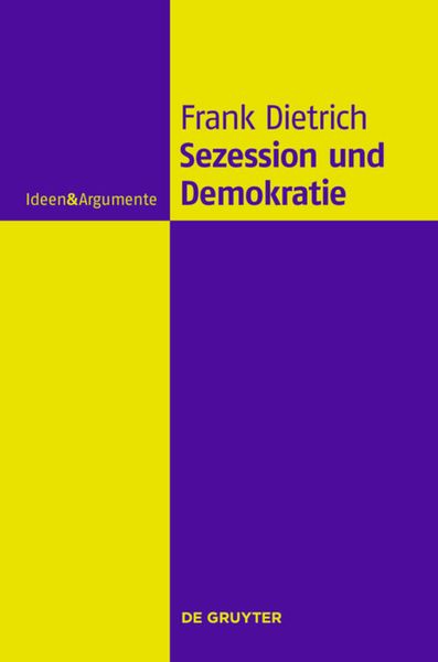 Produktbild: Sezession und Demokratie