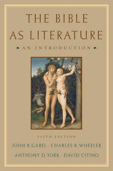 Produktbild: The Bible as Literature