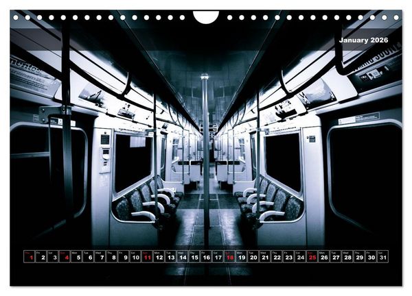 Produktbild: London Underground 2026 (Wall Calendar 2026 DIN A4 landscape), CALVENDO 12 Month Wall Calendar