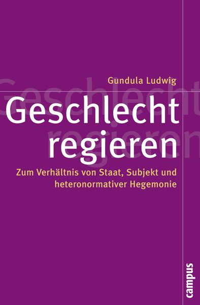 Produktbild: Geschlecht regieren