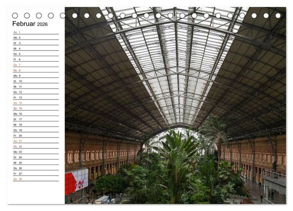 Produktbild: Metropole Madrid (Tischkalender 2026 DIN A5 quer), CALVENDO Monatskalender