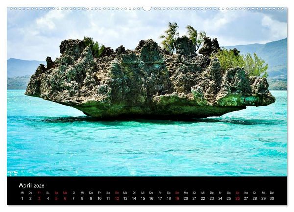 Produktbild: Mauritius - Moments (Wandkalender 2026 DIN A2 quer), CALVENDO Monatskalender