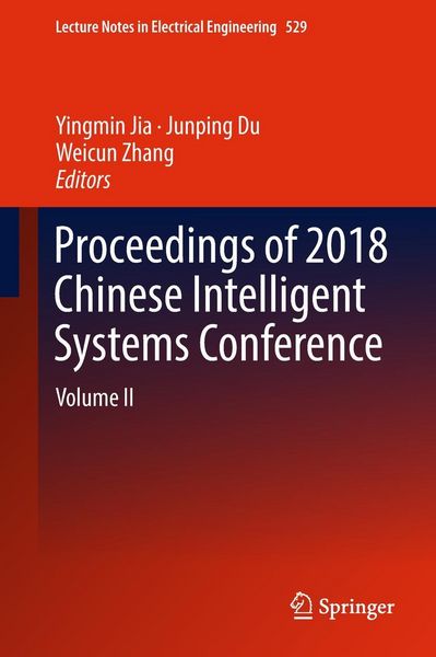 Produktbild: Proceedings of 2018 Chinese Intelligent Systems Conference
