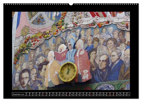Produktbild: Zeit-Anzeige (Wandkalender 2026 DIN A2 quer), CALVENDO Monatskalender