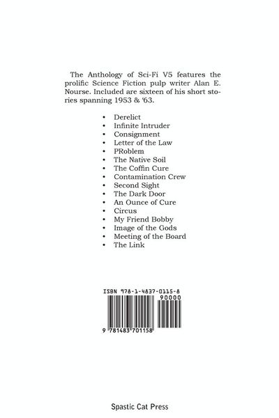 Produktbild: Anthology of Sci-Fi V5, the Pulp Writers - Alan E. Nourse