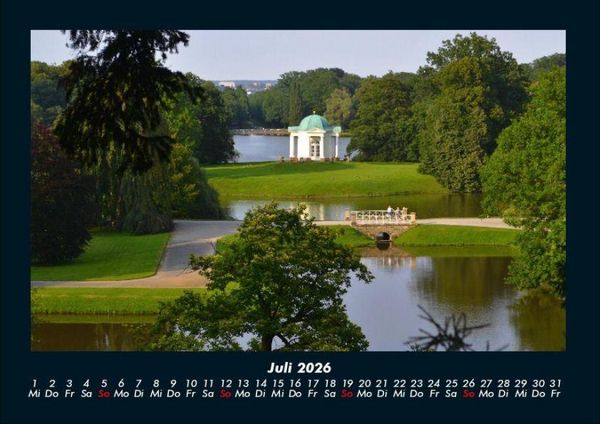 Produktbild: Die Seen der Erde 2026 Fotokalender DIN A4