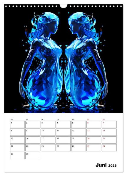 Produktbild: Die Konstellationen der Sterne (Wandkalender 2026 DIN A3 hoch), CALVENDO Monatskalender