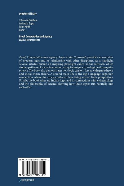 Produktbild: Proof, Computation and Agency