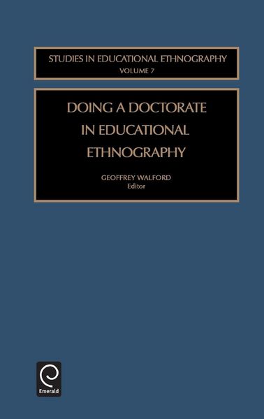 Produktbild: Doing a Doctorate in Educational Ethnography
