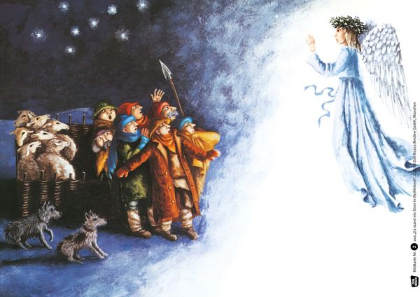 Produktbild: Es stand ein Stern in Bethlehem. Kamishibai Bildkartenset.