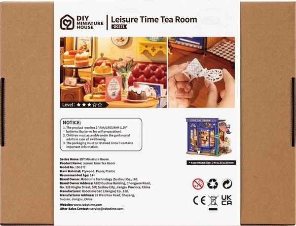 Produktbild: Modellbausatz 'Leisure Time Tea Room'