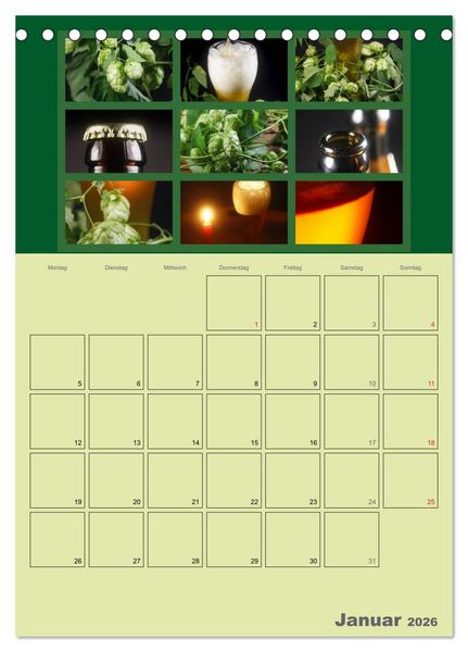 Produktbild: Food (Tischkalender 2026 DIN A5 hoch), CALVENDO Monatskalender