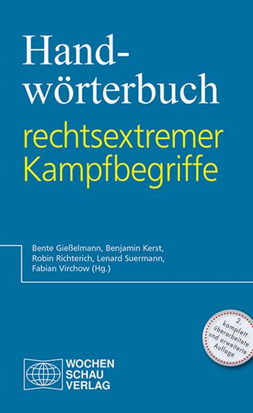 Produktbild: Handw&ouml;rterbuch rechtsextremer Kampfbegriffe