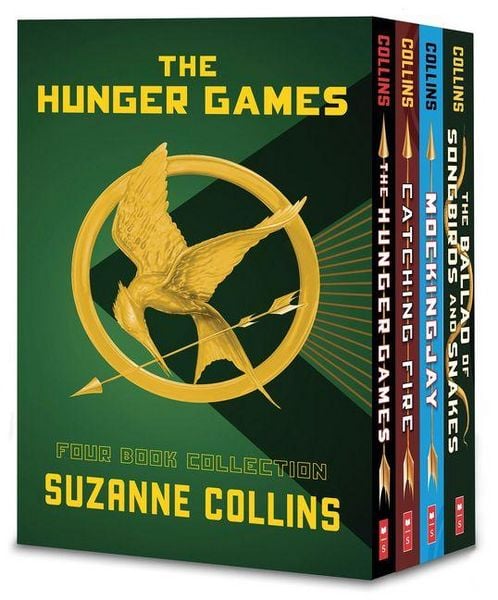 Produktbild: Hunger Games 4-Book Paperback Box Set (the Hunger Games, Catching Fire, Mockingjay, the Ballad of Songbirds and Snakes)