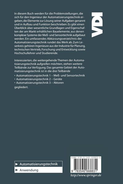 Produktbild: Automatisierungstechnik 1. Me&szlig;- und Regeltechnik