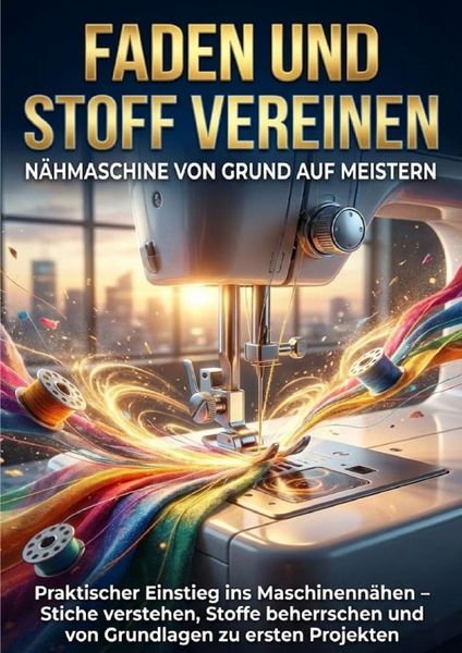Produktbild: Faden und Stoff Vereinen: N&auml;hmaschine von Grund auf Meistern