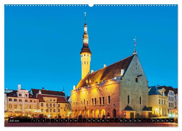 Produktbild: Entdeckungen im Baltikum (Wandkalender 2026 DIN A2 quer), CALVENDO Monatskalender
