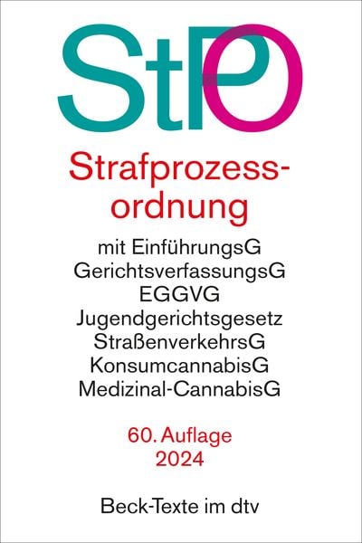 Produktbild: Strafprozessordnung