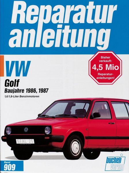 Produktbild: VW Golf C / CL / GL / GTi / GTi 16V 1986-1987