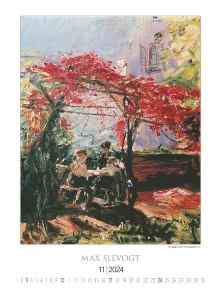 'Impressionisten 2024 - Bild-Kalender 42x56 Cm - Impressionists ...