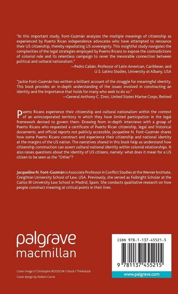 Produktbild: Experiencing Puerto Rican Citizenship and Cultural Nationalism